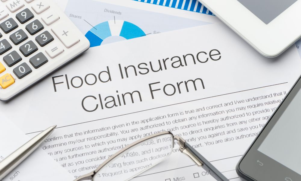 flood and water damage insurance claim form